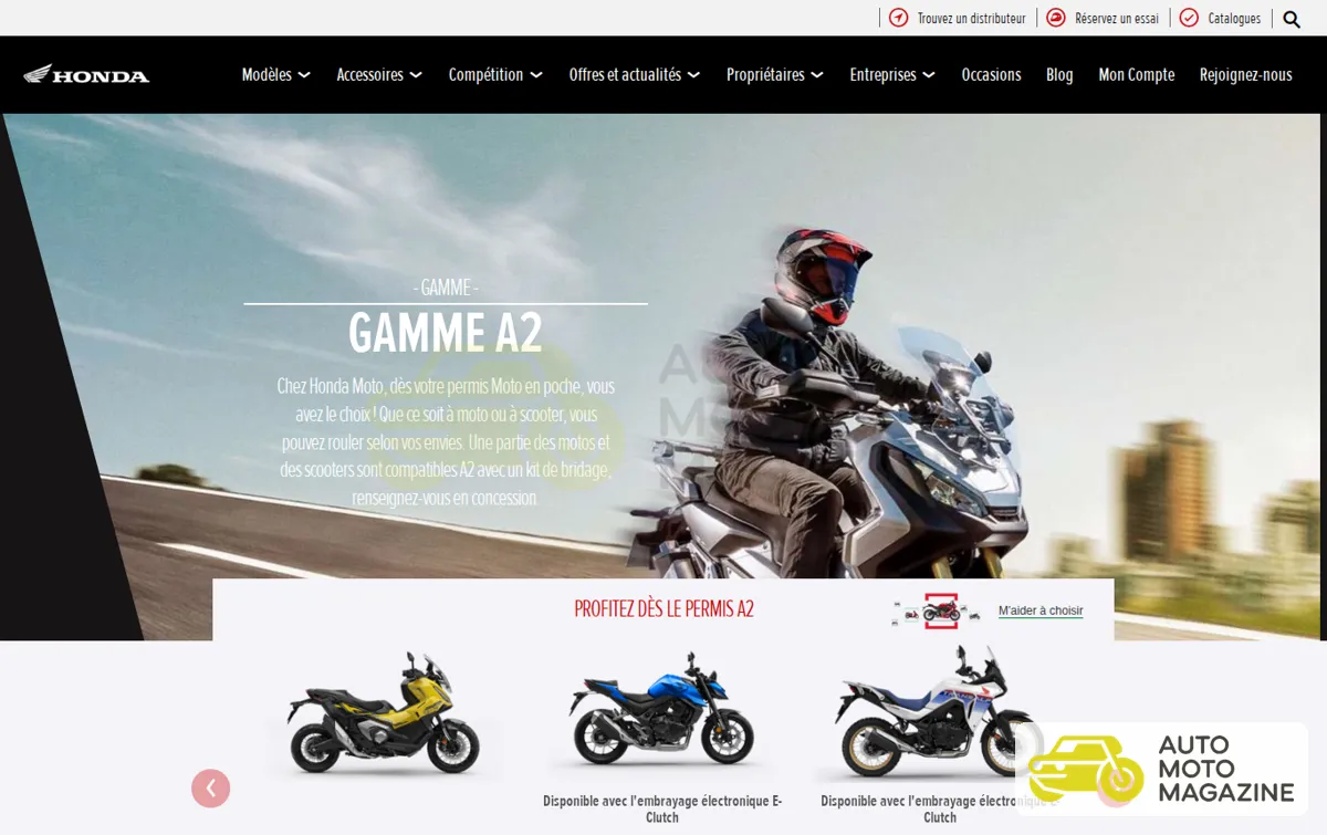 Capture : Gamme A2